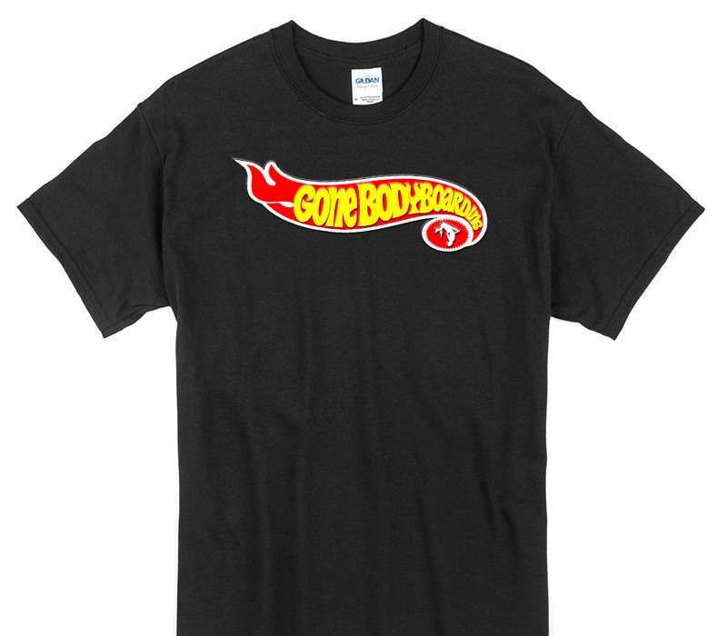 Custom Gildan 100% Cotton Black T-Shirt