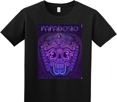 Custom Adult Soft Style 100% Cotton Black T-Shirt