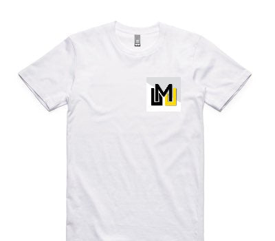 Custom AS Colour 100% Cotton White T-Shirt