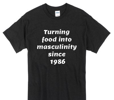 Custom Gildan 100% Cotton Black T-Shirt