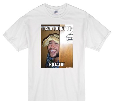 Custom Gildan 100% Cotton White T-Shirt
