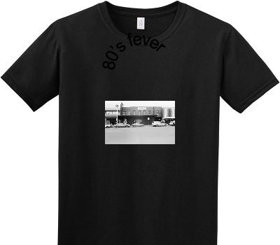 Custom Adult Soft Style 100% Cotton Black T-Shirt
