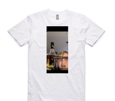 Custom AS Colour 100% Cotton White T-Shirt