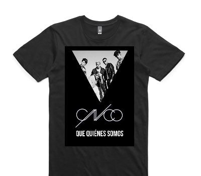 Custom AS Colour 100% Cotton Black T-Shirt