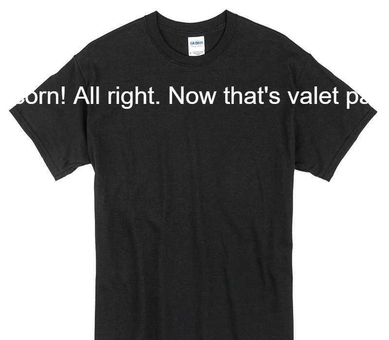 Custom Gildan 100% Cotton Black T-Shirt