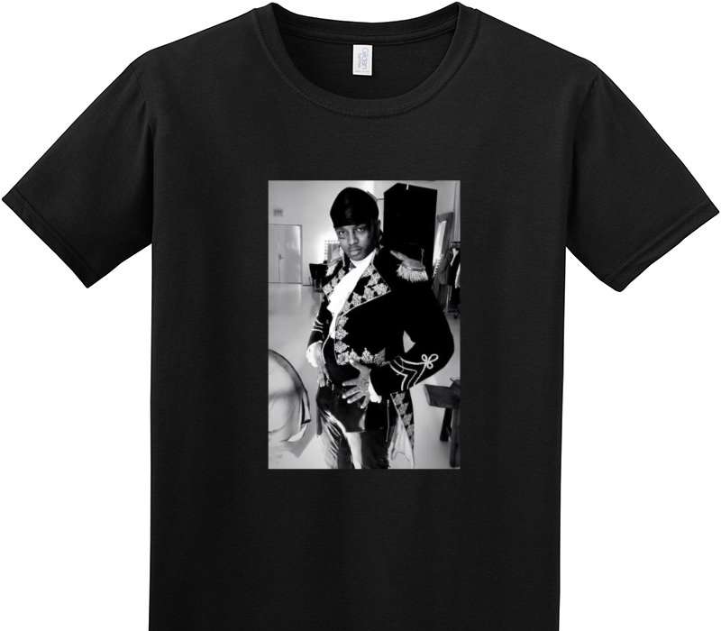 Custom Adult Soft Style 100% Cotton Black T-Shirt