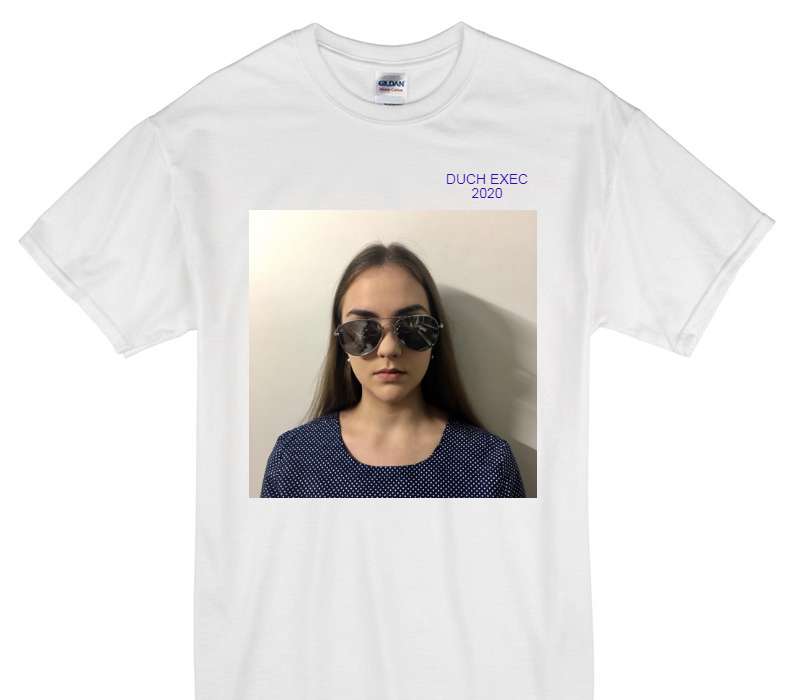 Custom Gildan 100% Cotton White T-Shirt