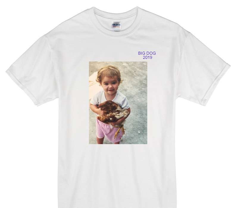 Custom Gildan 100% Cotton White T-Shirt