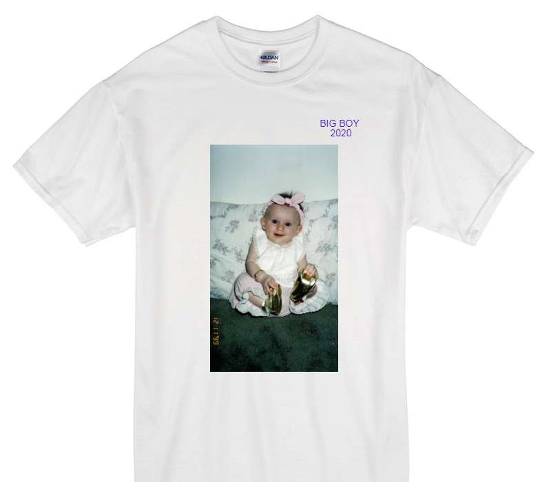 Custom Gildan 100% Cotton White T-Shirt