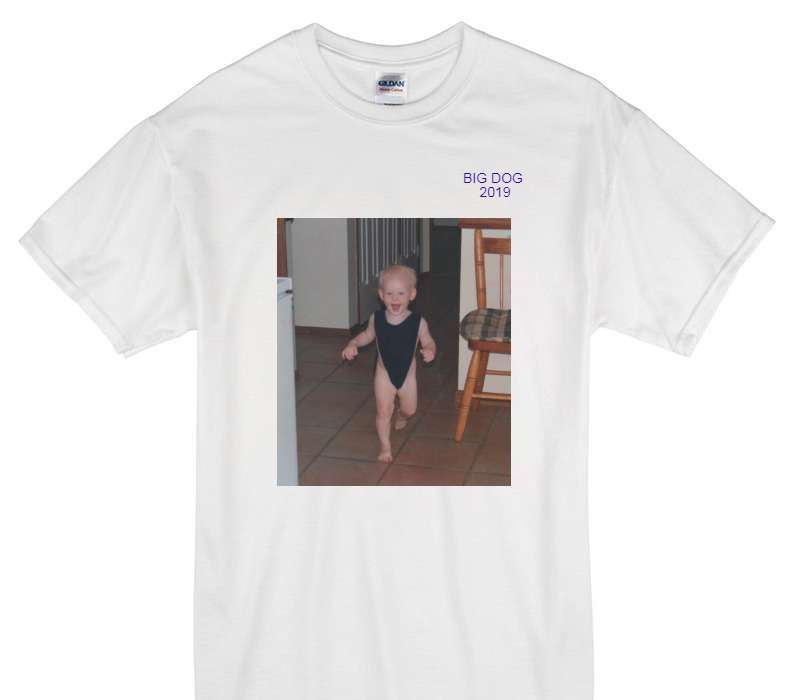 Custom Gildan 100% Cotton White T-Shirt