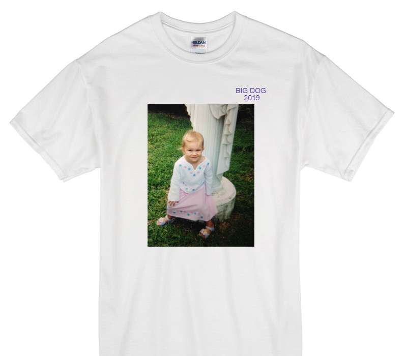 Custom Gildan 100% Cotton White T-Shirt