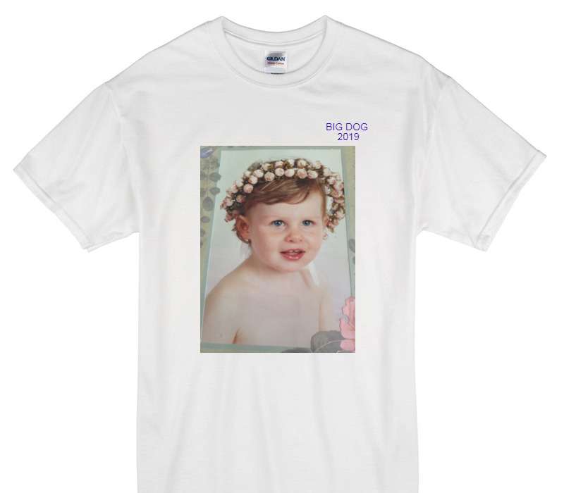 Custom Gildan 100% Cotton White T-Shirt