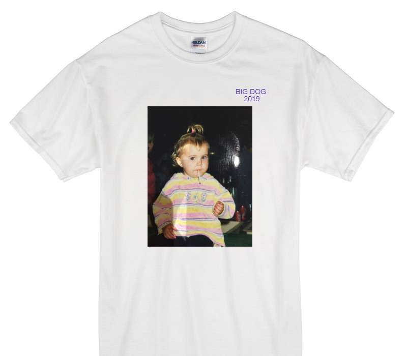 Custom Gildan 100% Cotton White T-Shirt