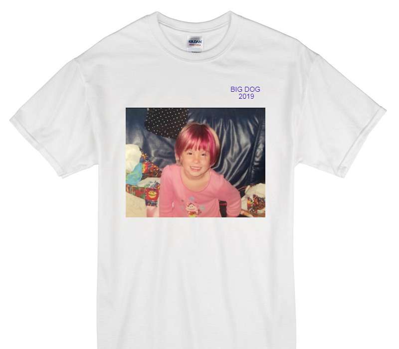 Custom Gildan 100% Cotton White T-Shirt