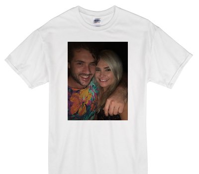 Custom Gildan 100% Cotton White T-Shirt