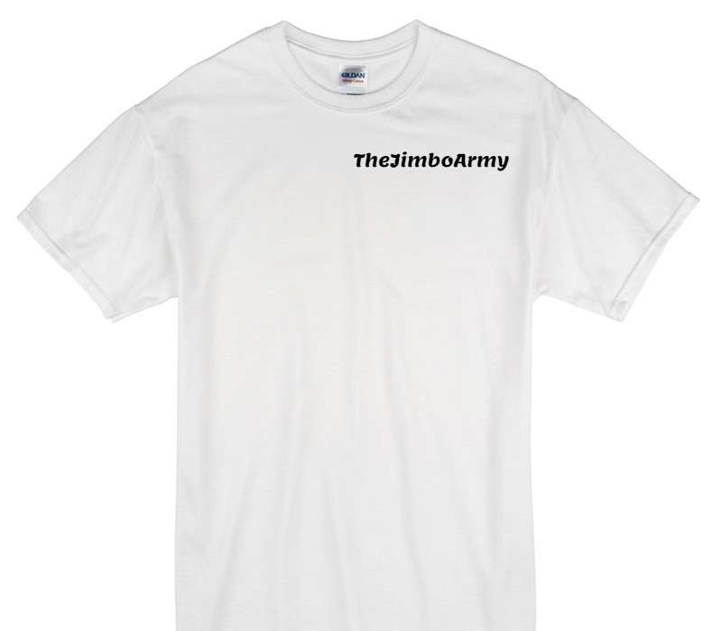 Custom Gildan 100% Cotton White T-Shirt