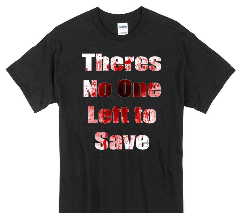 Custom Gildan 100% Cotton Black T-Shirt
