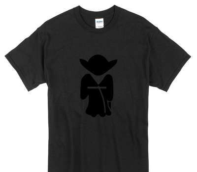Custom Gildan 100% Cotton Black T-Shirt