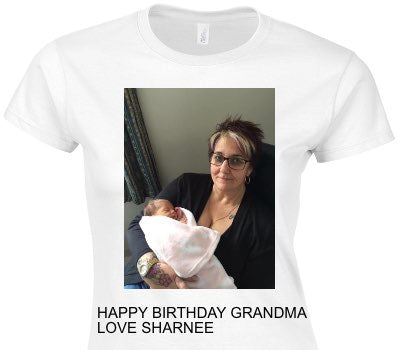 Custom Womens Soft Style 100% Cotton White T-Shirt
