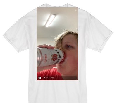 Custom Gildan 100% Cotton White T-Shirt