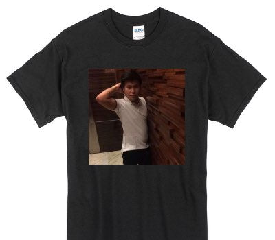 Custom Gildan 100% Cotton Black T-Shirt