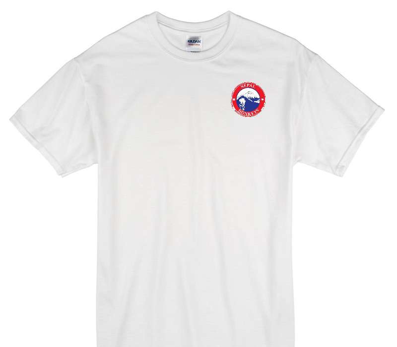 Custom Gildan 100% Cotton White T-Shirt