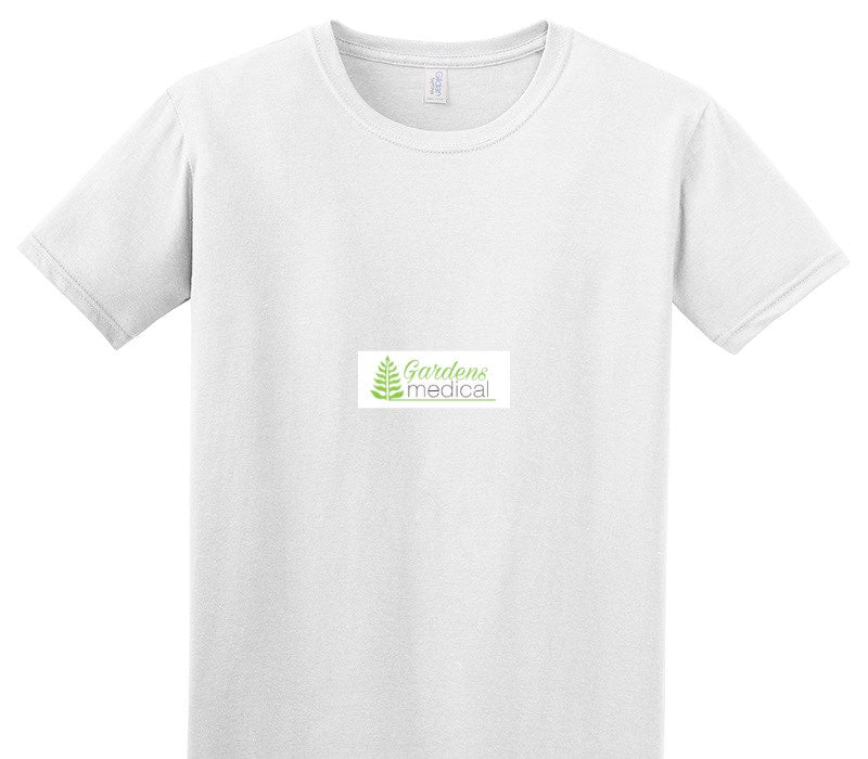 Custom Adult Soft Style 100% Cotton White T-Shirt