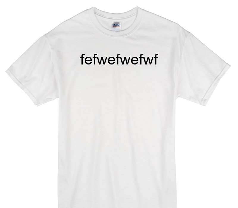 Custom Gildan 100% Cotton White T-Shirt