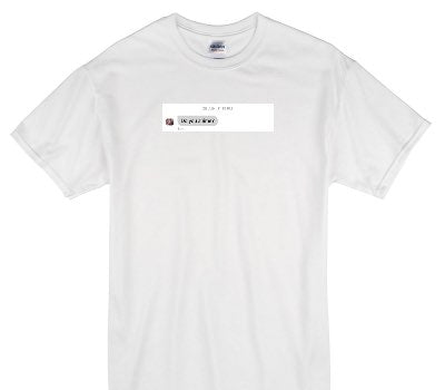 Custom Gildan 100% Cotton White T-Shirt