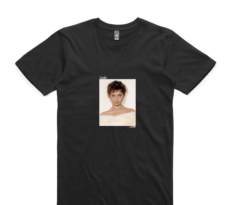 Custom AS Colour 100% Cotton Black T-Shirt