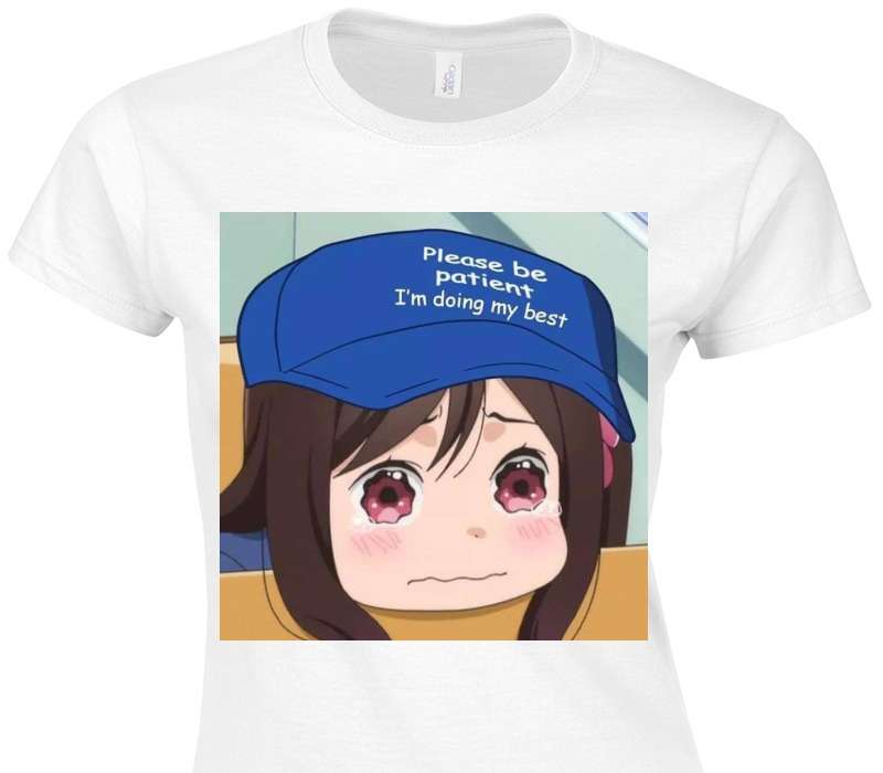 Custom Womens Soft Style 100% Cotton White T-Shirt
