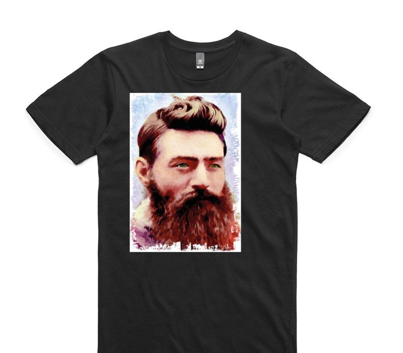 Custom AS Colour 100% Cotton Black T-Shirt