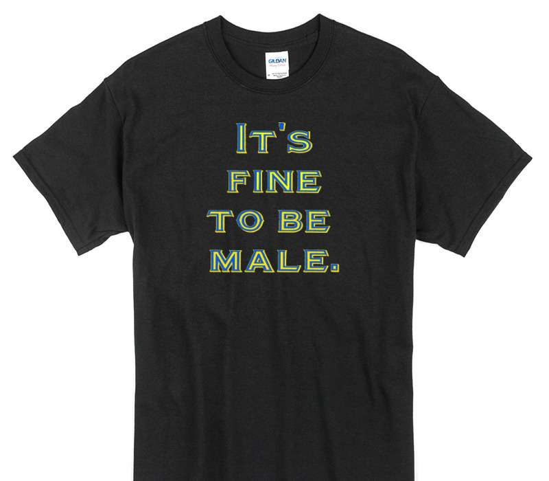 Custom Gildan 100% Cotton Black T-Shirt