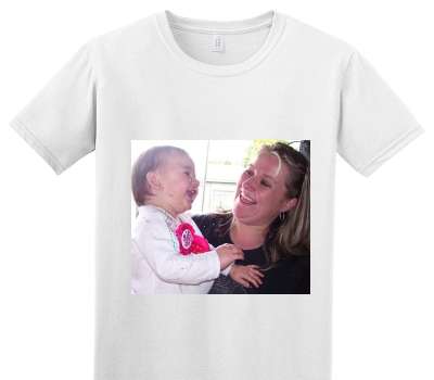 Custom Adult Soft Style 100% Cotton White T-Shirt