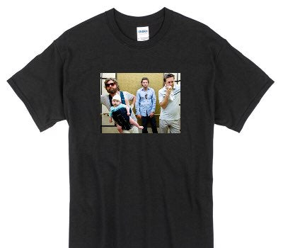Custom Gildan 100% Cotton Black T-Shirt