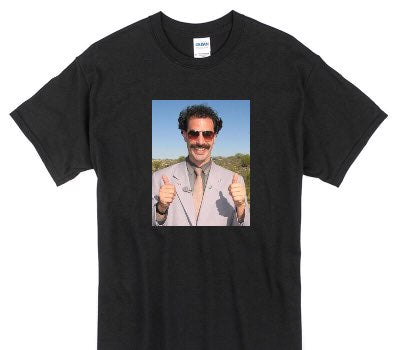 Custom Gildan 100% Cotton Black T-Shirt