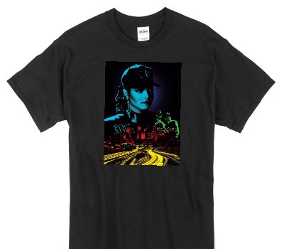 Custom Gildan 100% Cotton Black T-Shirt
