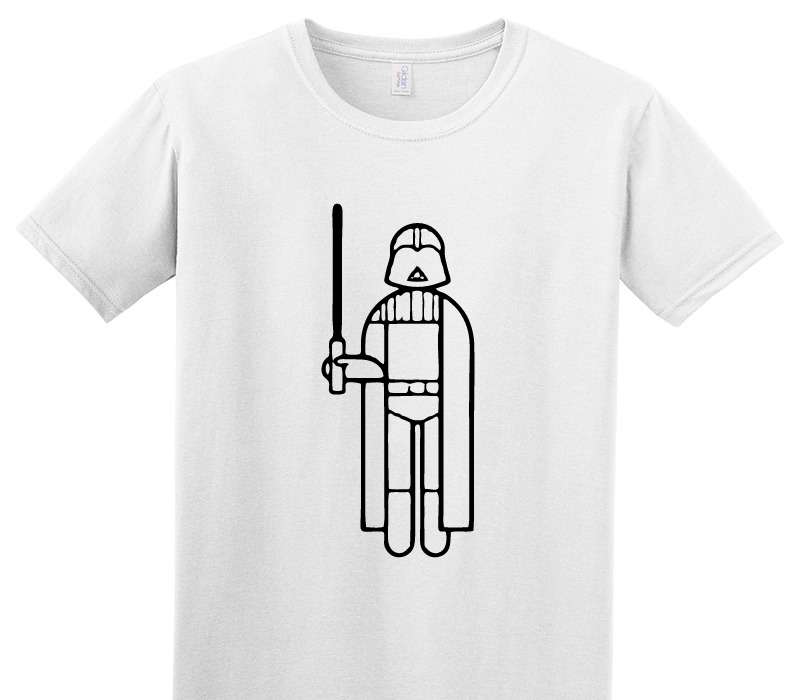 Custom Adult Soft Style 100% Cotton White T-Shirt