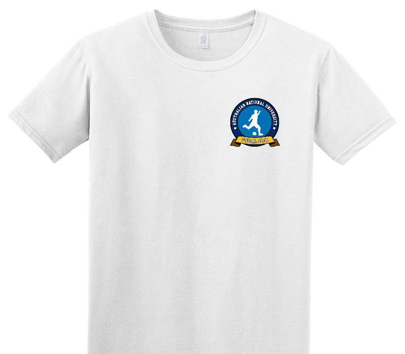 Custom Adult Soft Style 100% Cotton White T-Shirt