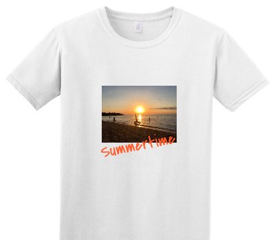 Custom Adult Soft Style 100% Cotton White T-Shirt