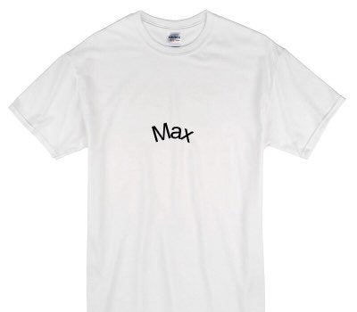 Custom Gildan 100% Cotton White T-Shirt