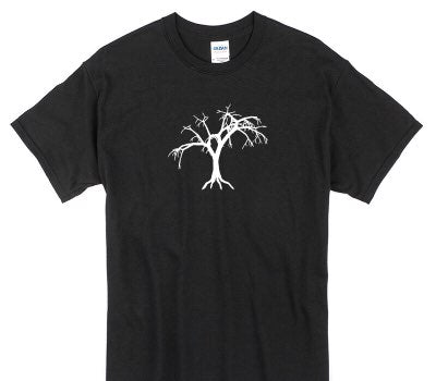 Custom Gildan 100% Cotton Black T-Shirt
