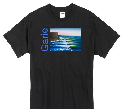 Custom Gildan 100% Cotton Black T-Shirt