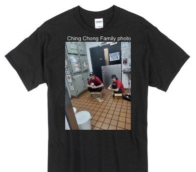 Custom Gildan 100% Cotton Black T-Shirt