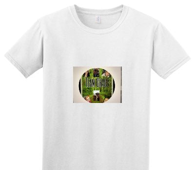 Custom Adult Soft Style 100% Cotton White T-Shirt
