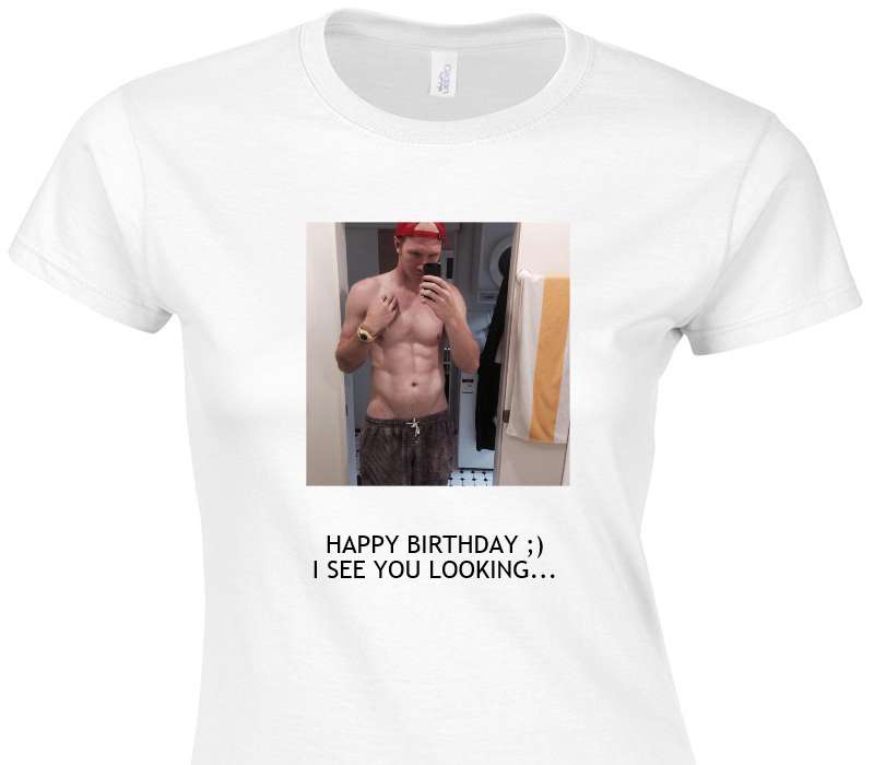 Custom Womens Soft Style 100% Cotton White T-Shirt