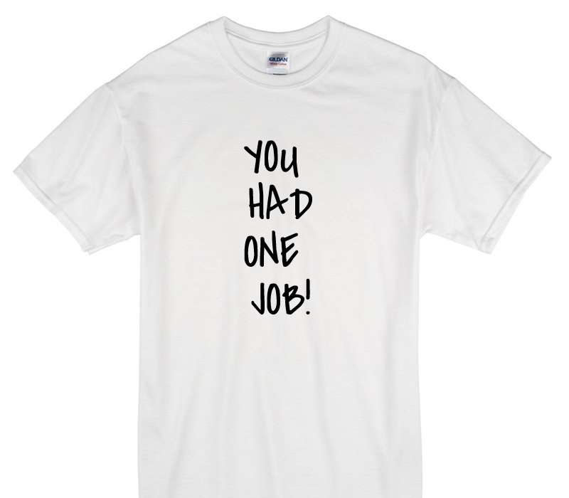 Custom Gildan 100% Cotton White T-Shirt