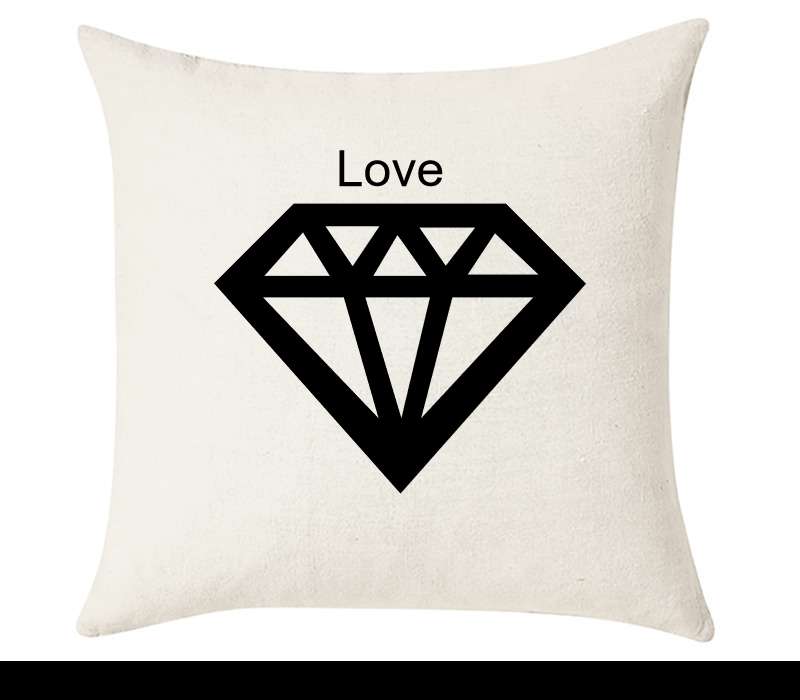 Custom Cushion Cover 50cm x 50 cm Off White