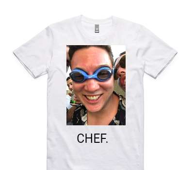 Custom AS Colour 100% Cotton White T-Shirt