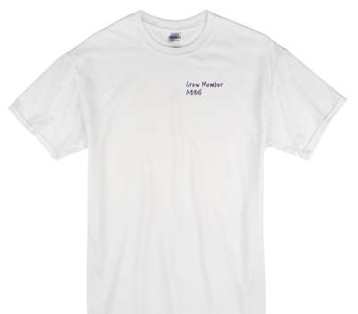 Custom Gildan 100% Cotton White T-Shirt